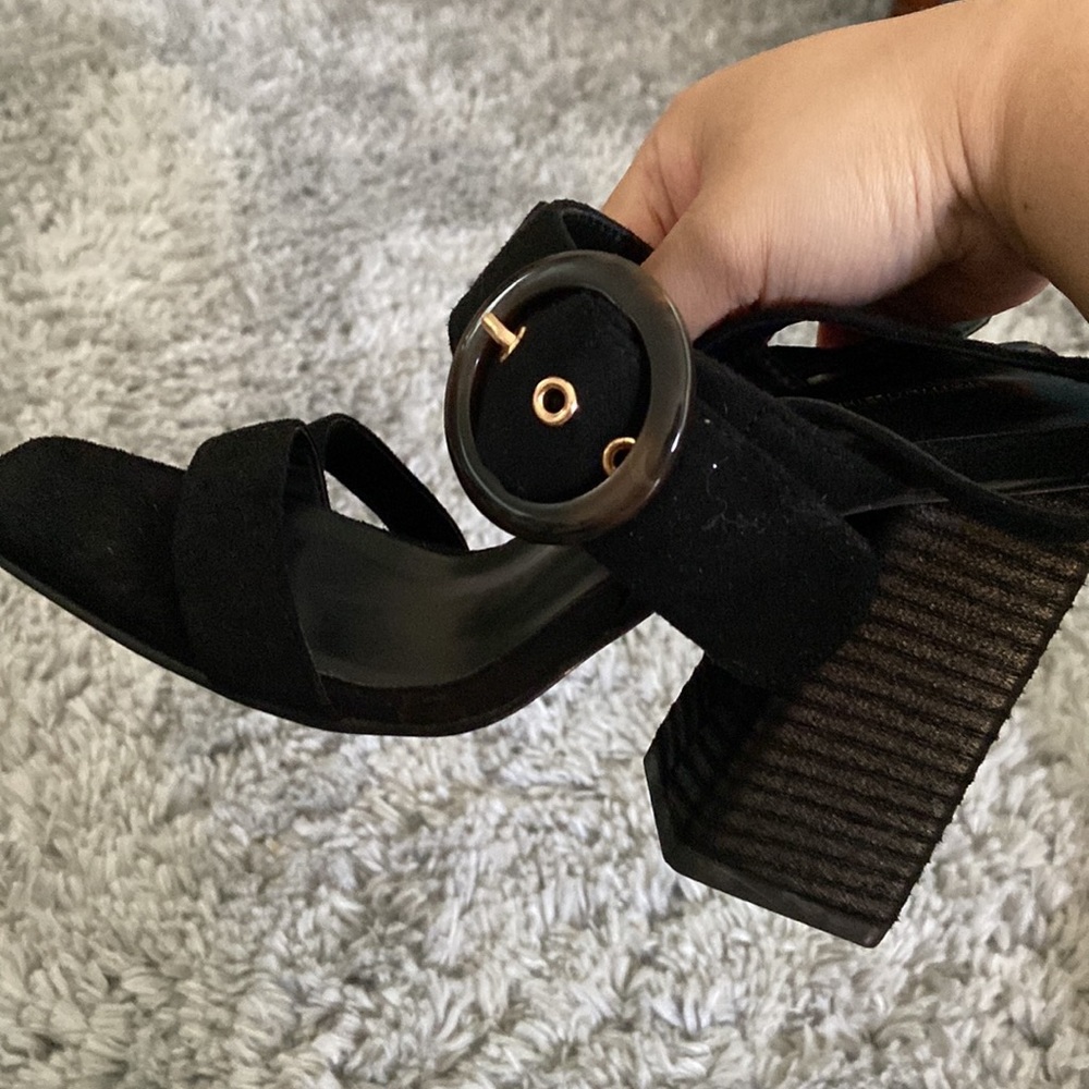 Black Block Heels - image 4